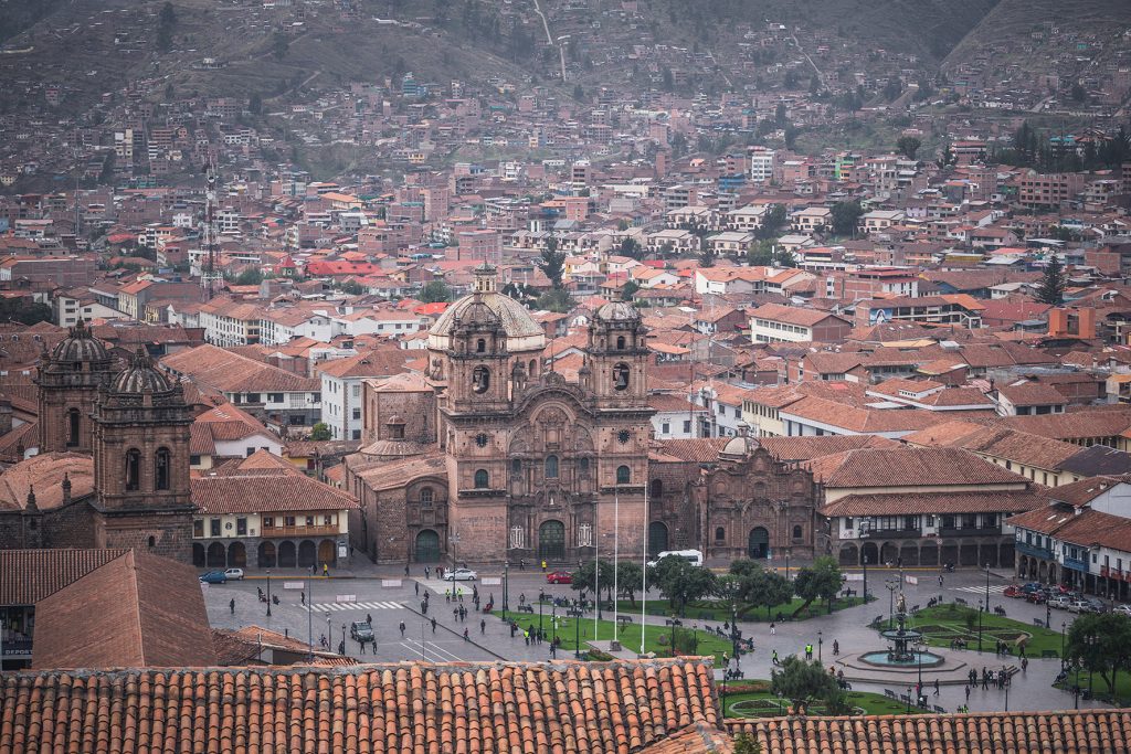 Cusco vista dall'alto